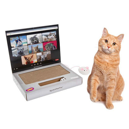 ScratchPad Pro  Cardboard Laptop Cat Scratcher